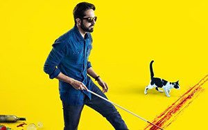 Poster of Andhadhun starring Ayushmann Khurrana, Radhika Apte and Tabu